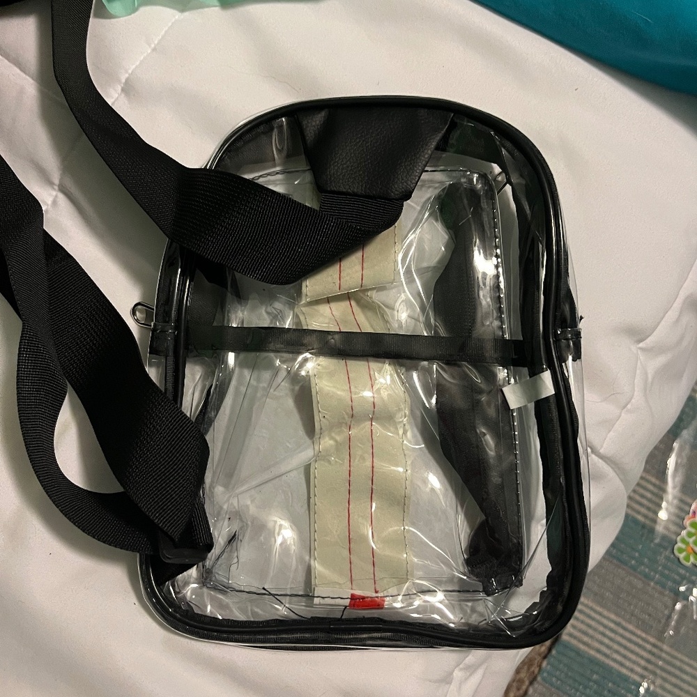 Clear stadium bags
